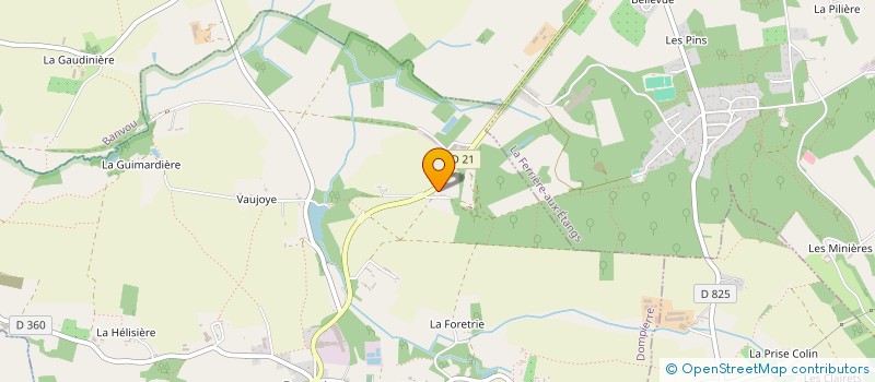localisation de l'entreprise ETA NORMANDIE à DOMPIERRE