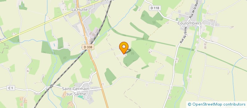 localisation de l'entreprise ETA PERDEREAU  FRESNAY-SUR-SARTHE