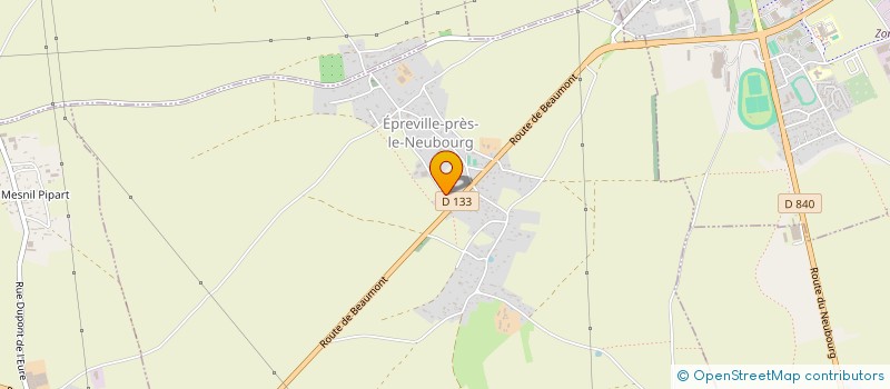 localisation de l'entreprise ETA PRESTALIN  EPREVILLE-PRES-LE-NEUBOURG