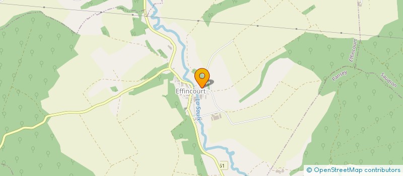 localisation de l'entreprise ETA REMY PRE à EFFINCOURT