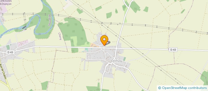 localisation de l'entreprise ETA SOLIGNAT ANTOINE à ORMOY