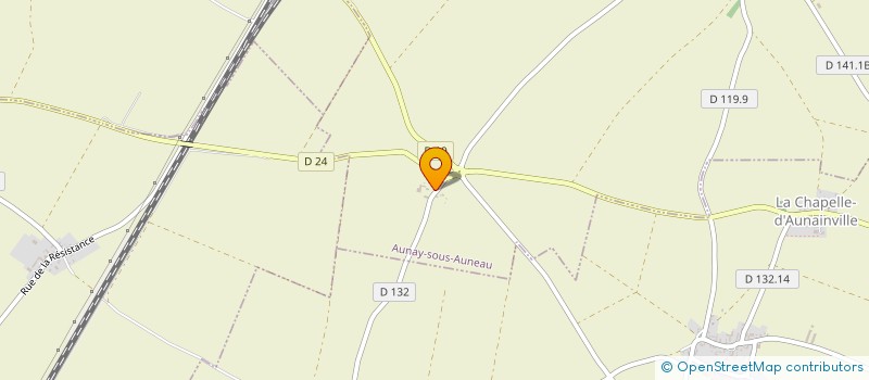 localisation de l'entreprise ETA SUZANNE à AUNAY-SOUS-AUNEAU