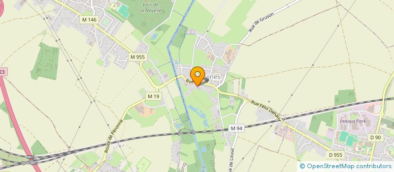 localisation de l'entreprise ETA TERRA TRIO AGRI  BOUVINES