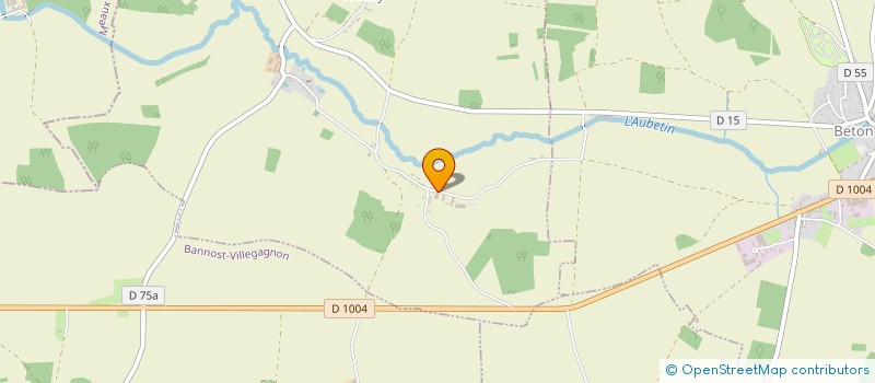 localisation de l'entreprise ETA VINCENT PARISOT  FRETOY