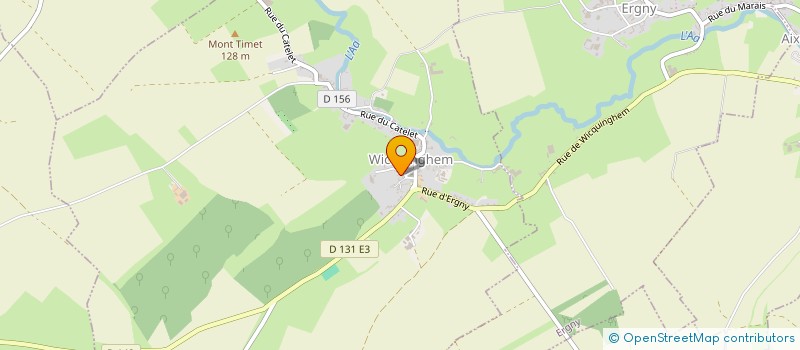 localisation de l'entreprise ETA WALLOIS  BIMONT