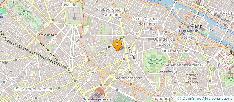 localisation de l'entreprise ETAB ENSEIGNEMENT TECHNI SCIENT DU BATIM à PARIS