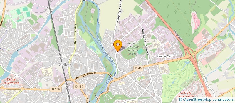 localisation de l'entreprise ETAB REGIONAL ENSEIGN ADAPTE FRANCOIS GEORGIN à EPINAL