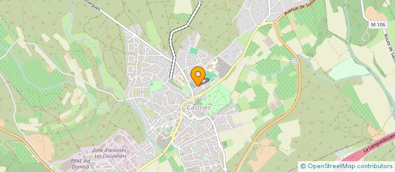 localisation de l'entreprise ETABL A DELEBARRE  CASTRIES