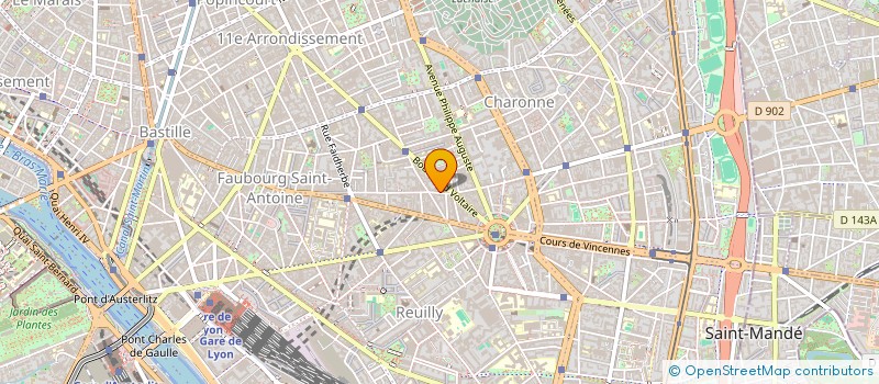localisation de l'entreprise ETABL BERTIN ENTR FUMISTERIE à PARIS