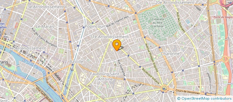 localisation de l'entreprise ETABL DESBRUERES ET CIE à PARIS