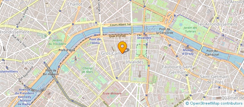 localisation de l'entreprise ETABL ELBE FOURNITURE BUREAU à PARIS