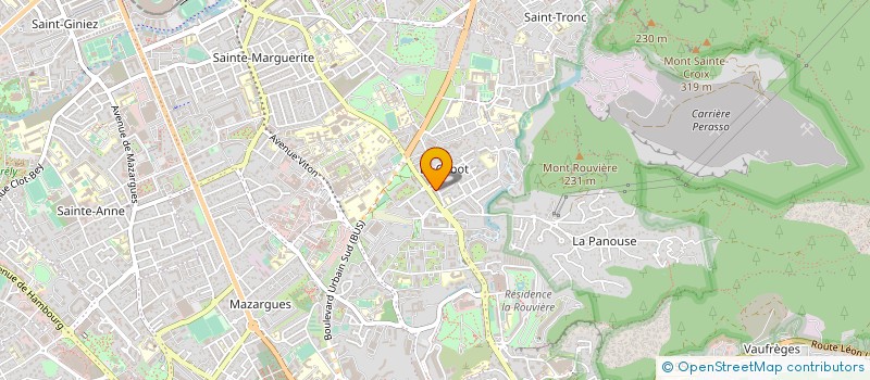 localisation de l'entreprise ETABL EMERIC CHAUFFAG PLOMBERI à MARSEILLE