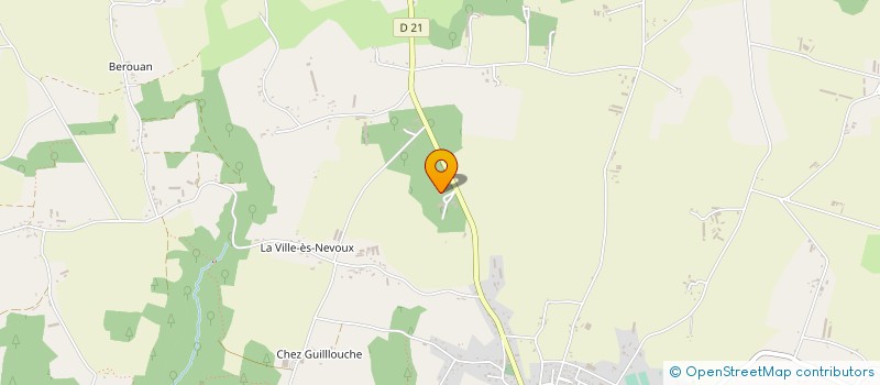 localisation de l'entreprise ETABL GUEMENE SARL à ROCHEFORT-EN-TERRE