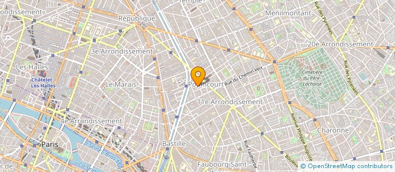 localisation de l'entreprise ETABL JULES LOEB ED CARTES à PARIS