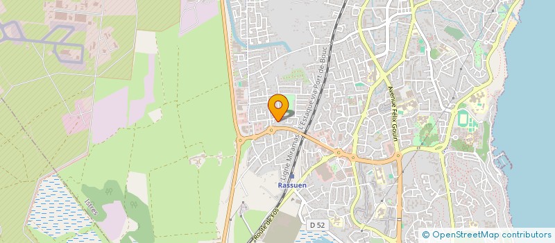 localisation de l'entreprise ETABL PUBL AMENAG DEVELOP OUEST PROVENCE à ISTRES