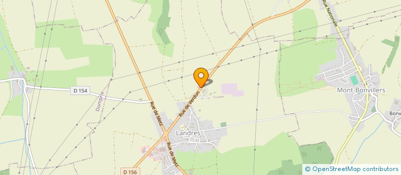 localisation de l'entreprise ETABLISS PIZZIGONI ET FILS à LANDRES