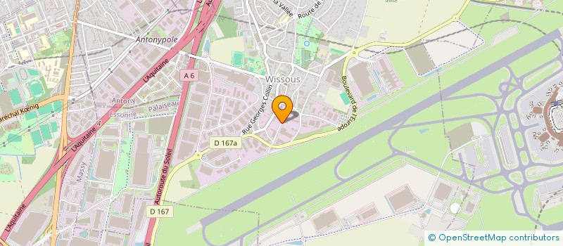 localisation de l'entreprise ETABLISSEMENT ALACA  WISSOUS