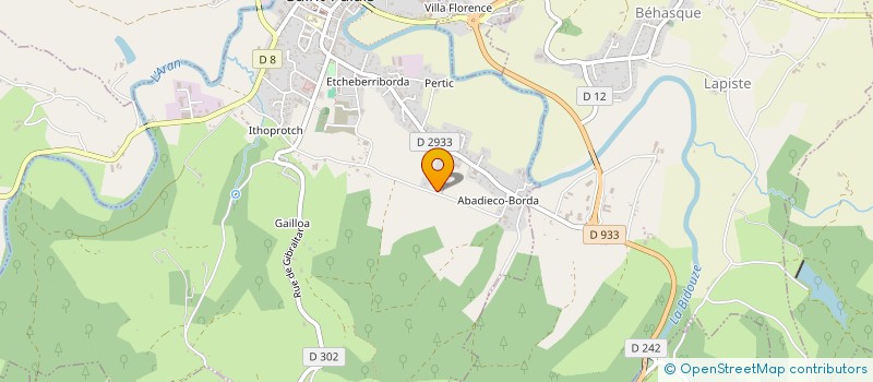 localisation de l'entreprise ETABLISSEMENT BARBASTE à SAINT-PALAIS
