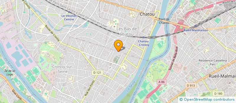 localisation de l'entreprise ETABLISSEMENT BEAUVIRONNOIS à CHATOU