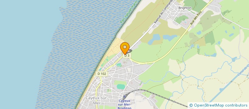 localisation de l'entreprise ETABLISSEMENT BON à CAYEUX-SUR-MER