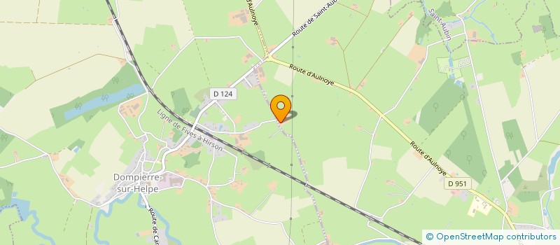 localisation de l'entreprise ETABLISSEMENT BOTQUINT  DOMPIERRE-SUR-HELPE