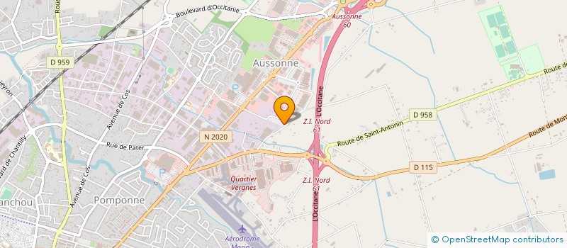 localisation de l'entreprise ETABLISSEMENT BOUNAUDET & FILS à MONTAUBAN
