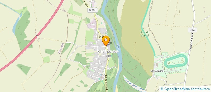 localisation de l'entreprise ETABLISSEMENT BRUNO JACQUET ET FILS SARL à CHARNOZ-SUR-AIN