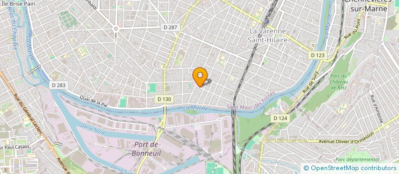 localisation de l'entreprise ETABLISSEMENT CARNOT PERE ET FILS  SAINT-MAUR-DES-FOSSES