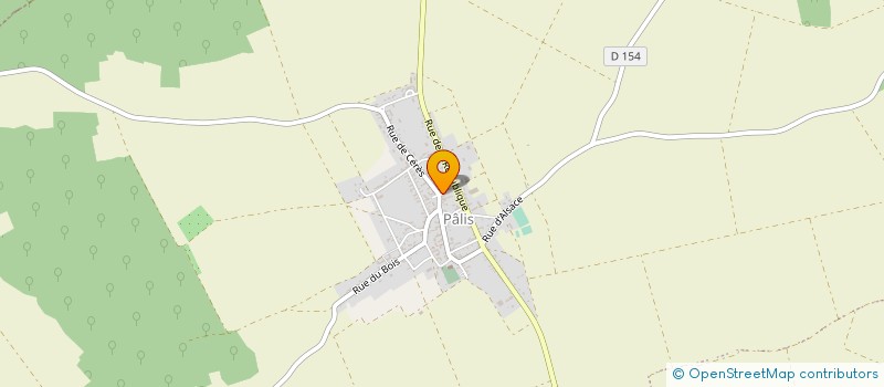 localisation de l'entreprise ETABLISSEMENT CHEVALIER  NEUVILLE-SUR-VANNE