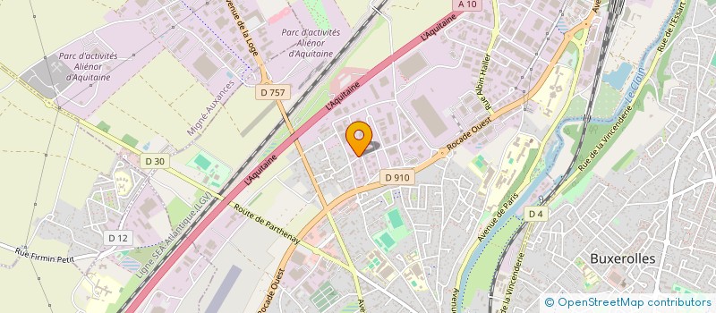 localisation de l'entreprise ETABLISSEMENT COFILEM à POITIERS