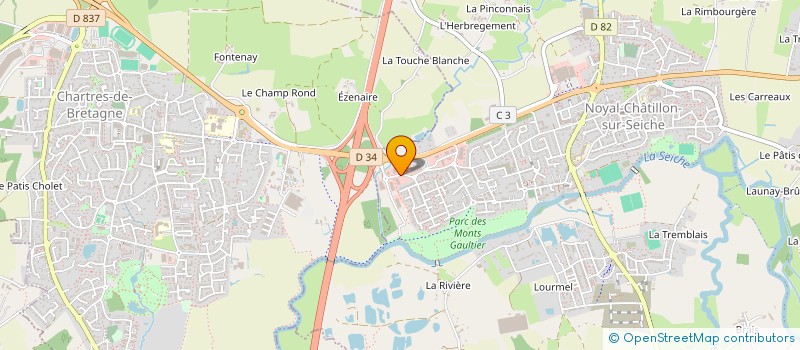 localisation de l'entreprise ETABLISSEMENT COLLET à NOYAL-CHATILLON-SUR-SEICHE