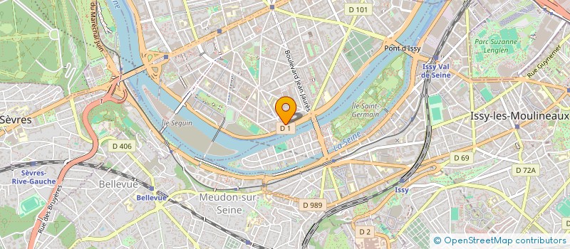 localisation de l'entreprise ETABLISSEMENT CONCORDE à BOULOGNE-BILLANCOURT