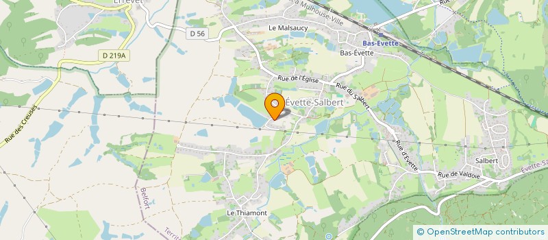 localisation de l'entreprise ETABLISSEMENT COUTURIER  CHALONVILLARS