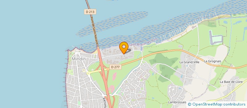 localisation de l'entreprise ETABLISSEMENT D'HEBERGEMENT POUR PERSONNES AGEES DEPENDANTES MER ET PINS à SAINT-BREVIN-LES-PINS
