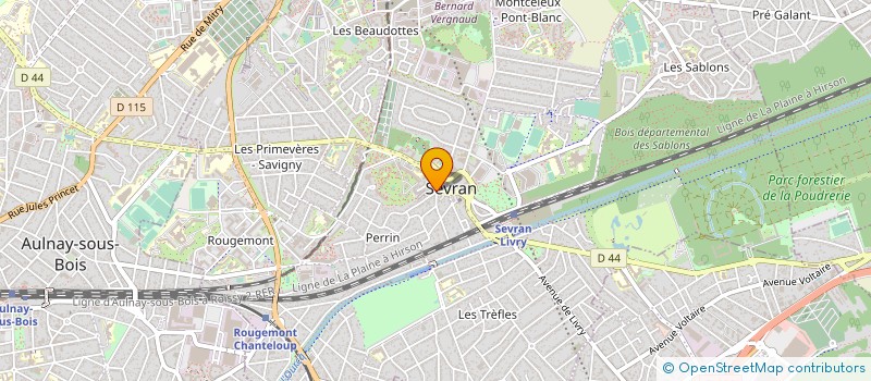 localisation de l'entreprise ETABLISSEMENT DAHAN à SEVRAN