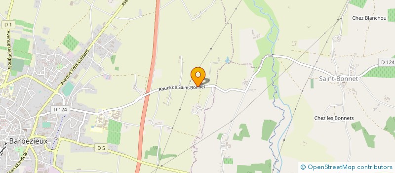 localisation de l'entreprise ETABLISSEMENT DAVID  BARRET