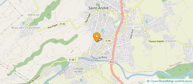 localisation de l'entreprise ETABLISSEMENT DE PAIX à SAINT-ANDRE