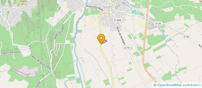 localisation de l'entreprise ETABLISSEMENT DECOSTER à NOVES