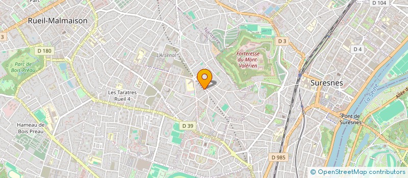localisation de l'entreprise ETABLISSEMENT DROUET à RUEIL-MALMAISON