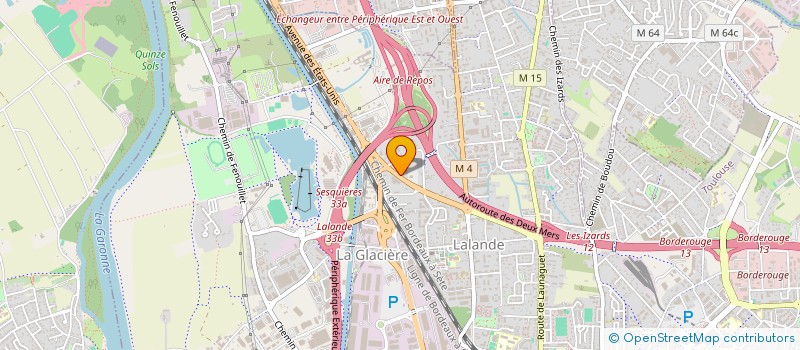 localisation de l'entreprise ETABLISSEMENT DUBEDAT AUTOMOBILES  TOULOUSE