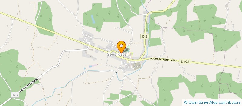 localisation de l'entreprise ETABLISSEMENT DUPERIER ET FILS à SOUPROSSE