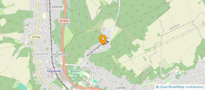 localisation de l'entreprise ETABLISSEMENT EUSEBE  RANTIGNY