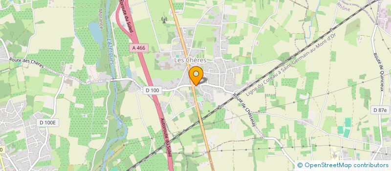 localisation de l'entreprise ETABLISSEMENT FELIX  AMBERIEUX