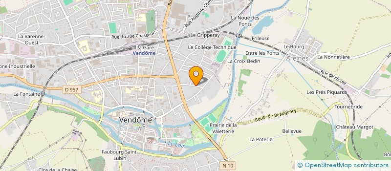 localisation de l'entreprise ETABLISSEMENT FERRAND à VENDOME