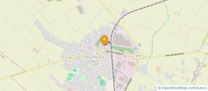 localisation de l'entreprise ETABLISSEMENT FORGEARD SARL à NEUVILLE-AUX-BOIS