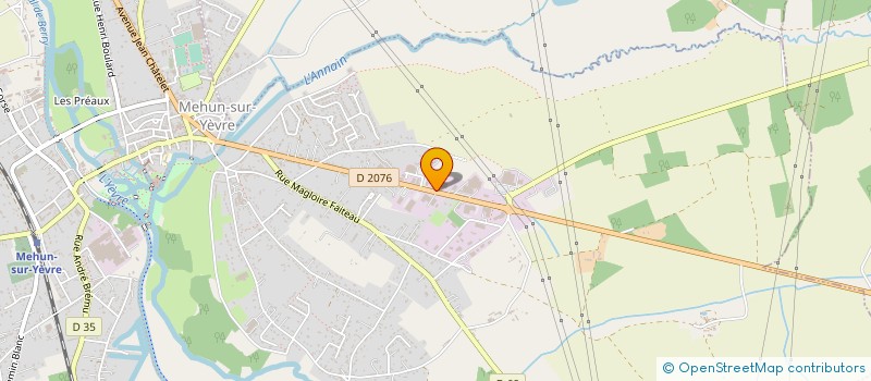 localisation de l'entreprise ETABLISSEMENT GATTEFIN à MEHUN-SUR-YEVRE