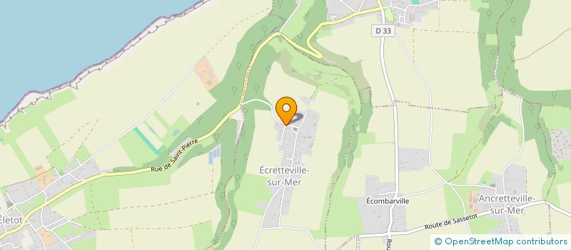 localisation de l'entreprise ETABLISSEMENT GILLES  ECRETTEVILLE-SUR-MER