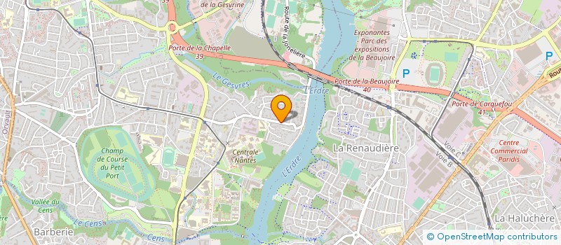 localisation de l'entreprise ETABLISSEMENT GOMES NORBERT à NANTES