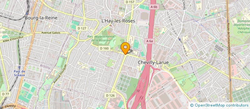 localisation de l'entreprise ETABLISSEMENT GRD à CHEVILLY-LARUE