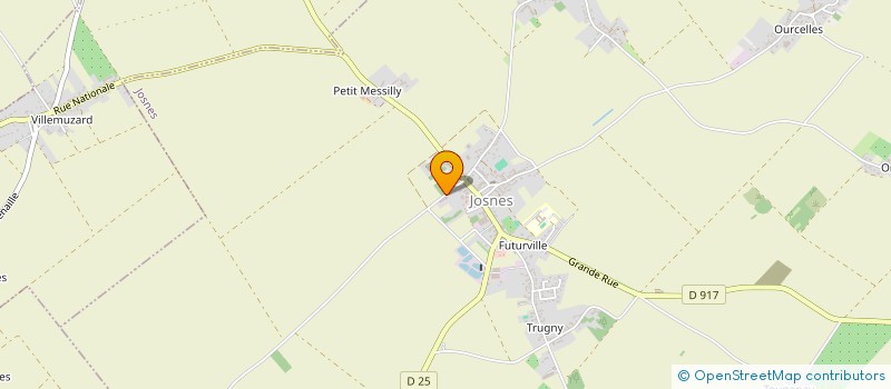 localisation de l'entreprise ETABLISSEMENT GREJON à JOSNES